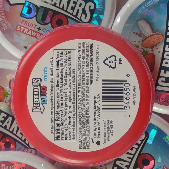 Ice breakers duo strawberry fruit cool 2023 discontinued - Picture 3 of 5